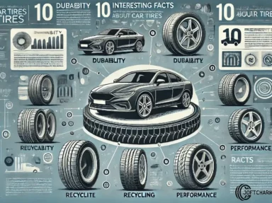 10 حقیقت جالب درباره لاستیک خودرو که نمی‌دانستید 🚗